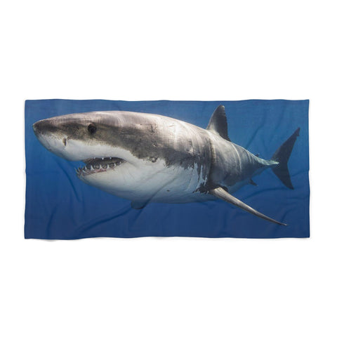 Great White Shark Beach Towel