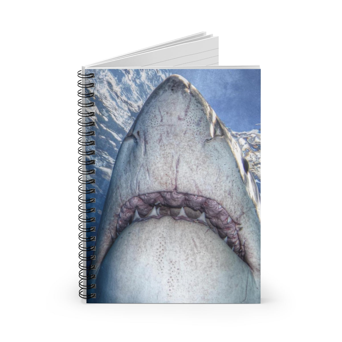 Great White Shark Spiral Notebook