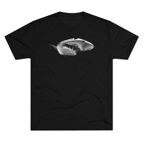 Mako Shark T-shirt (Unisex Tri-Blend Crew Tee)